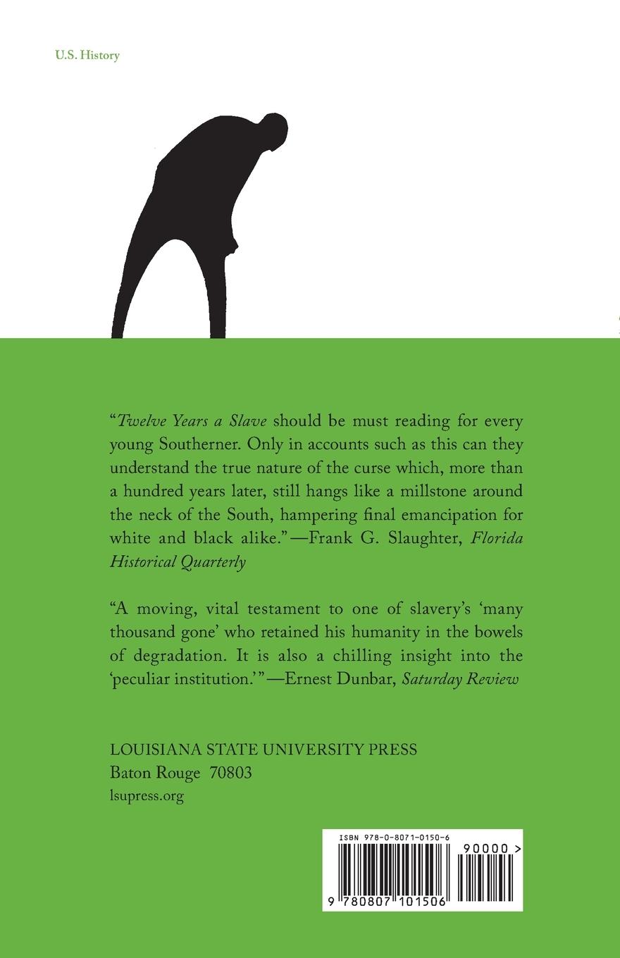 Rückseitencover Twelve Years a Slave