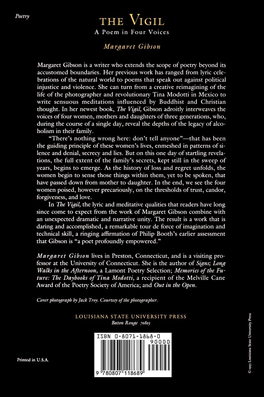 Rückseitencover The Vigil