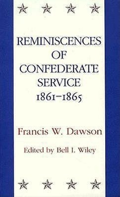 Vorderes Coverbild Reminiscences of Confederate Service, 1861-1865