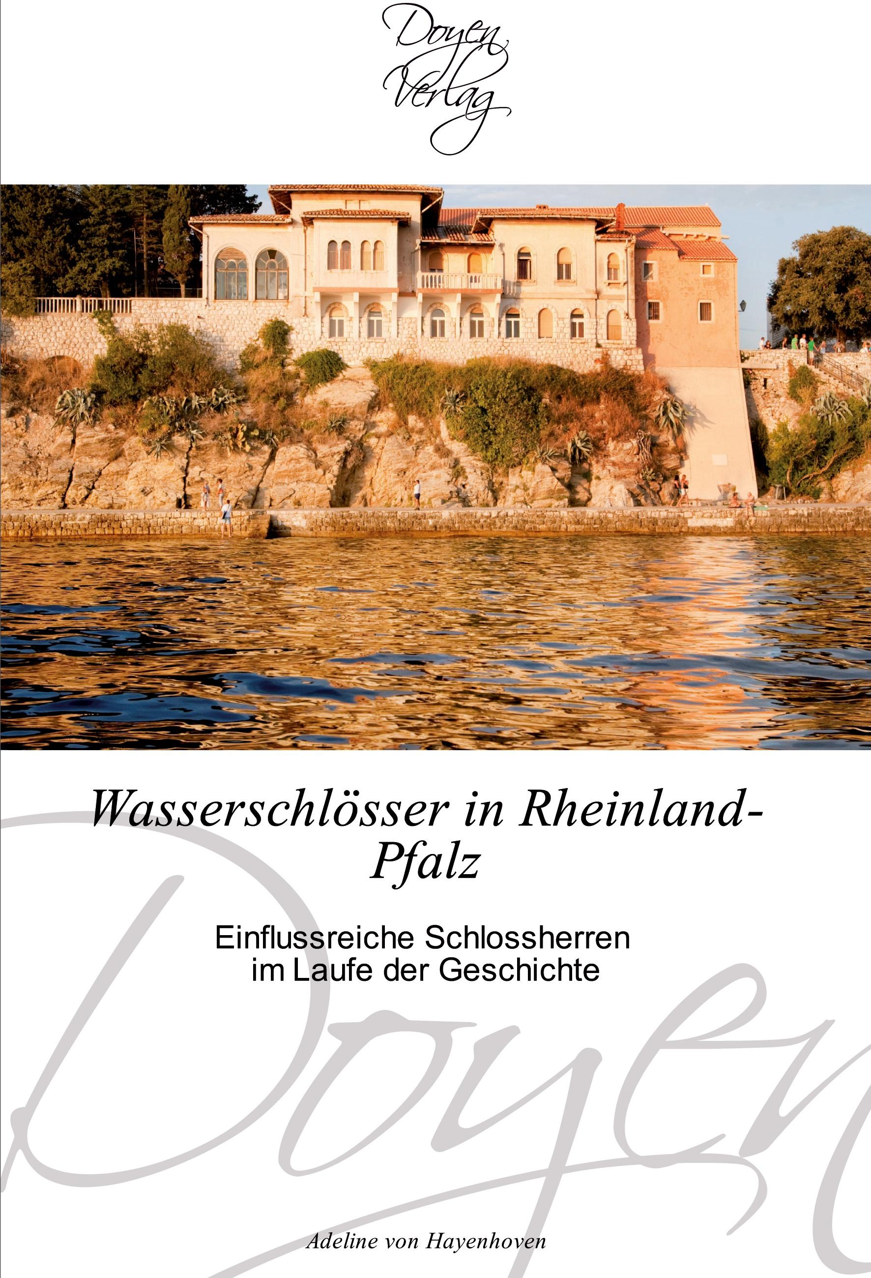 Vorderes Coverbild Wasserschlösser in Rheinland-Pfalz