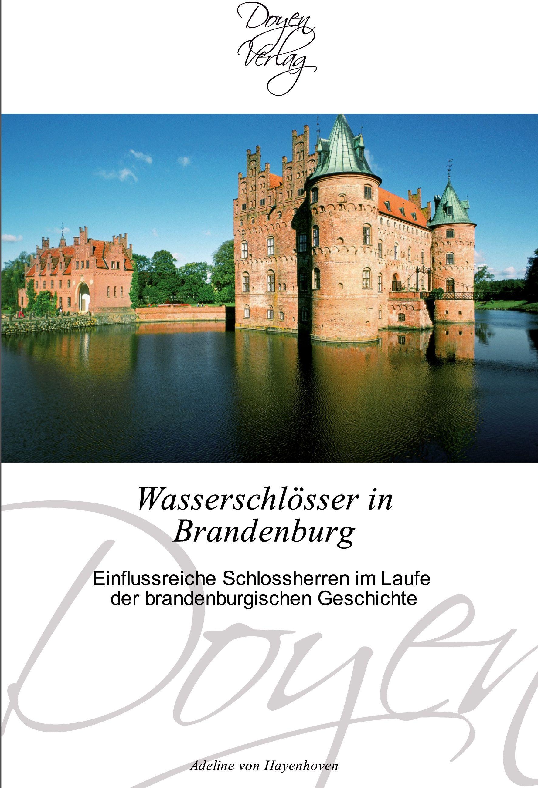 Vorderes Coverbild Wasserschlösser in Brandenburg