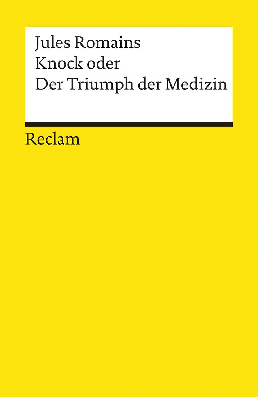 Vorderes Coverbild Knock oder Der Triumph der Medizin