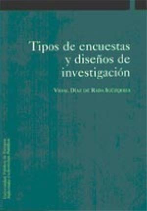 Vorderes Coverbild Tipos de encuestas y diseños de investigación