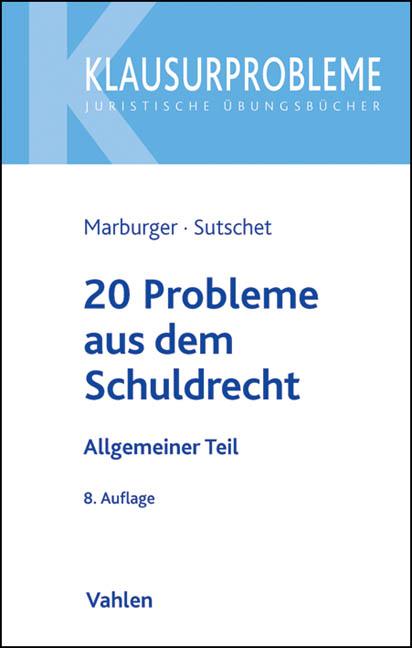 Vorderes Coverbild 20 Probleme aus dem Schuldrecht