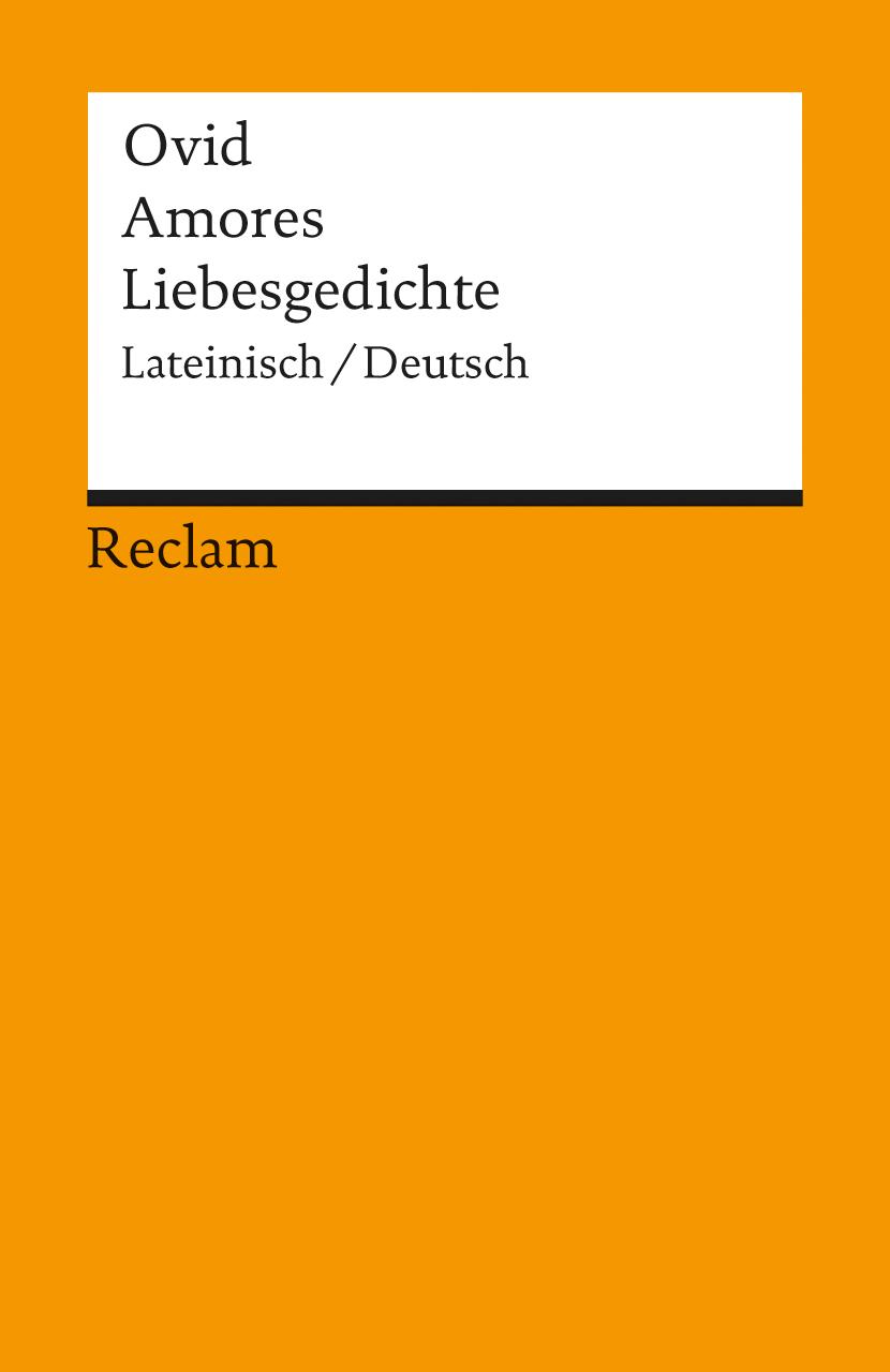 Vorderes Coverbild Liebesgedichte / Amores