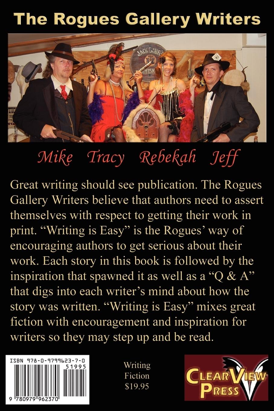 Rückseitencover Writing Is Easy