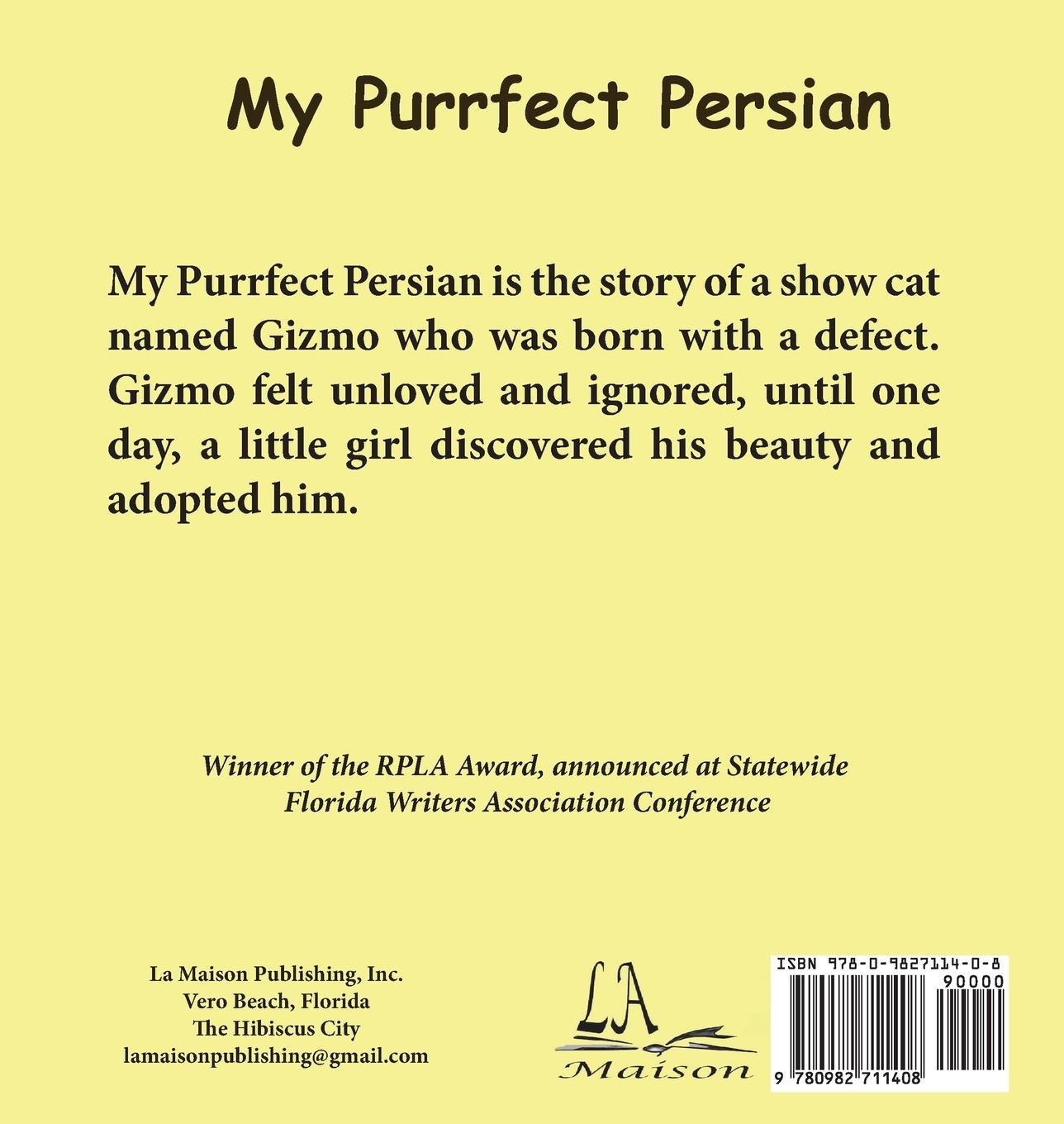 Rückseitencover My Purrfect Persian