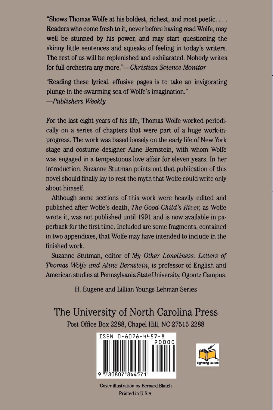 Rückseitencover The Good Child's River