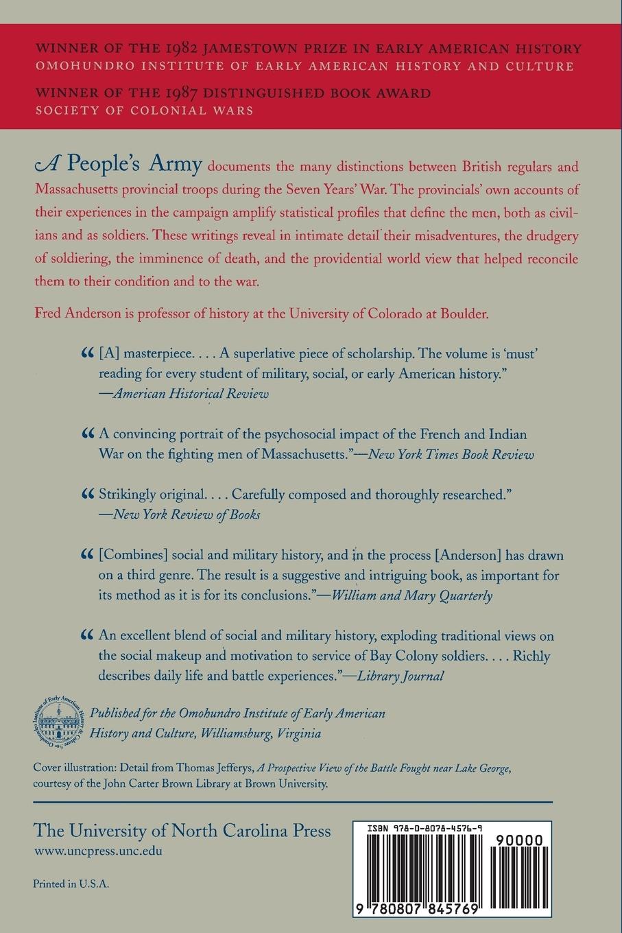 Rückseitencover A People's Army