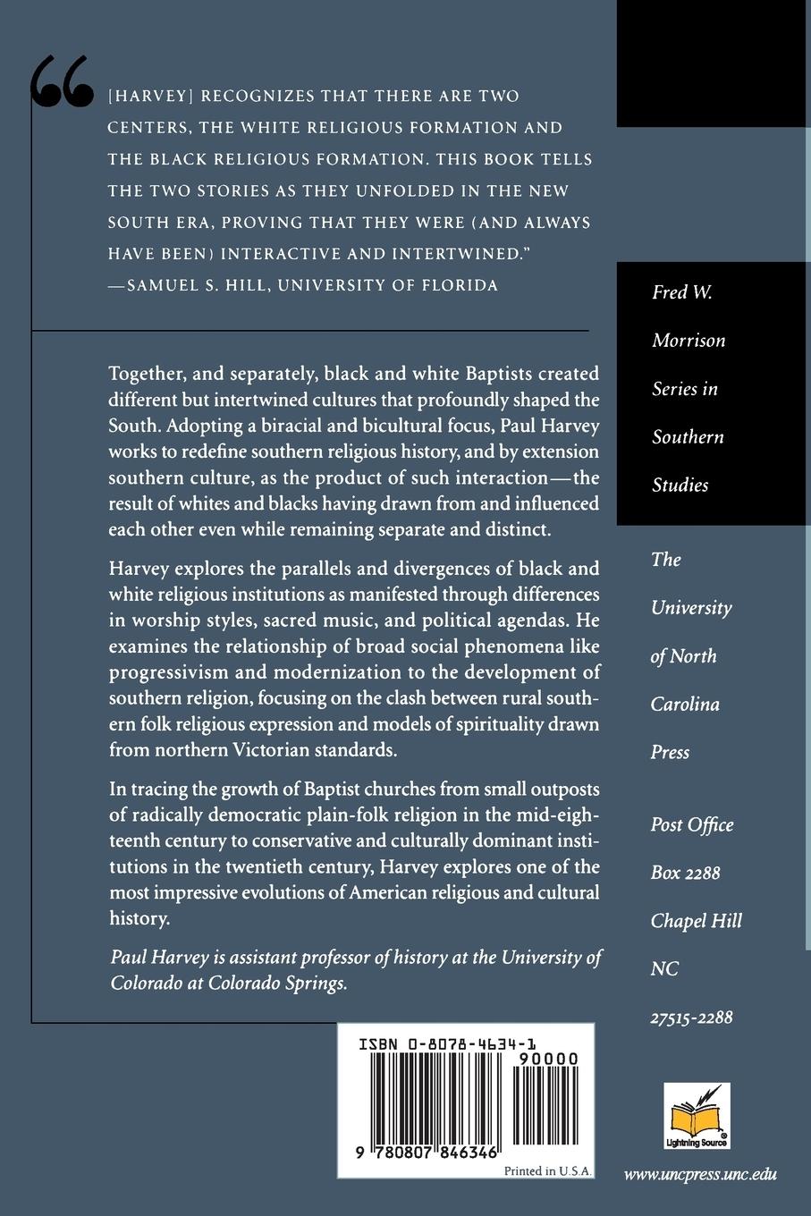 Rückseitencover Redeeming the South