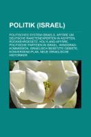 Vorderes Coverbild Politik (Israel)