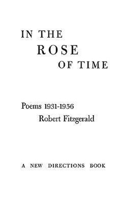 Vorderes Coverbild In the Rose of Time: Poems, 1939-1956