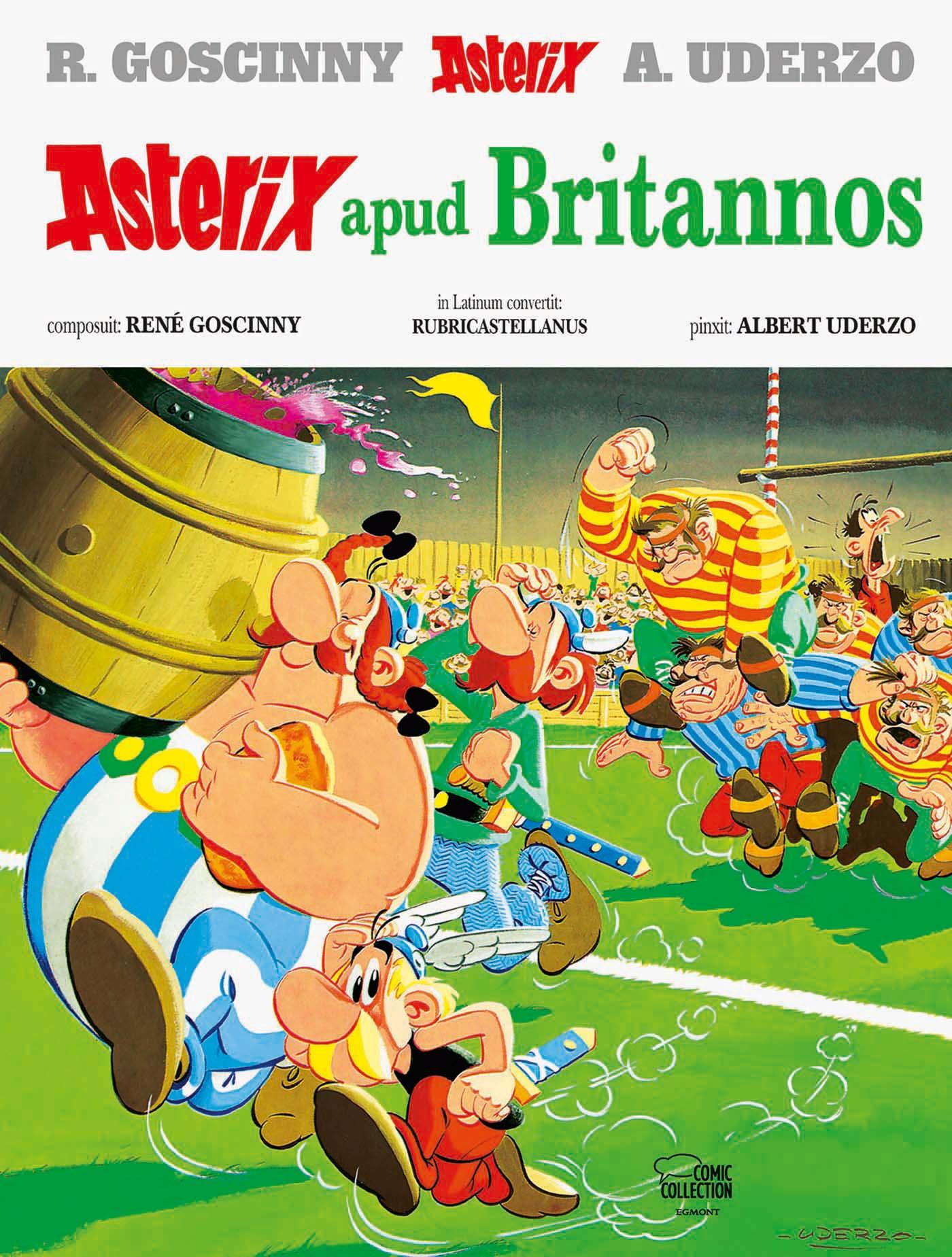 Vorderes Coverbild Asterix latein 09