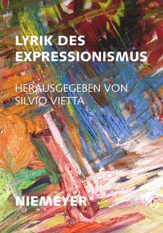 Vorderes Coverbild Lyrik des Expressionismus