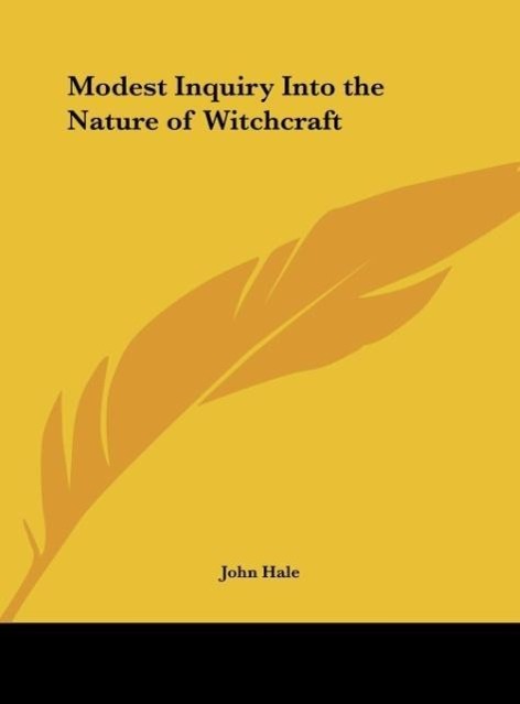 Vorderes Coverbild Modest Inquiry Into the Nature of Witchcraft