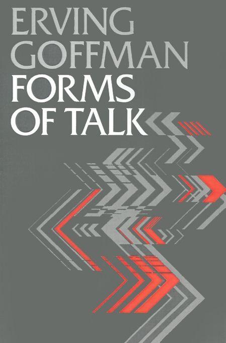 Vorderes Coverbild Forms of Talk