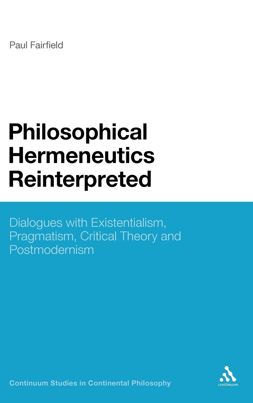 Vorderes Coverbild Philosophical Hermeneutics Reinterpreted