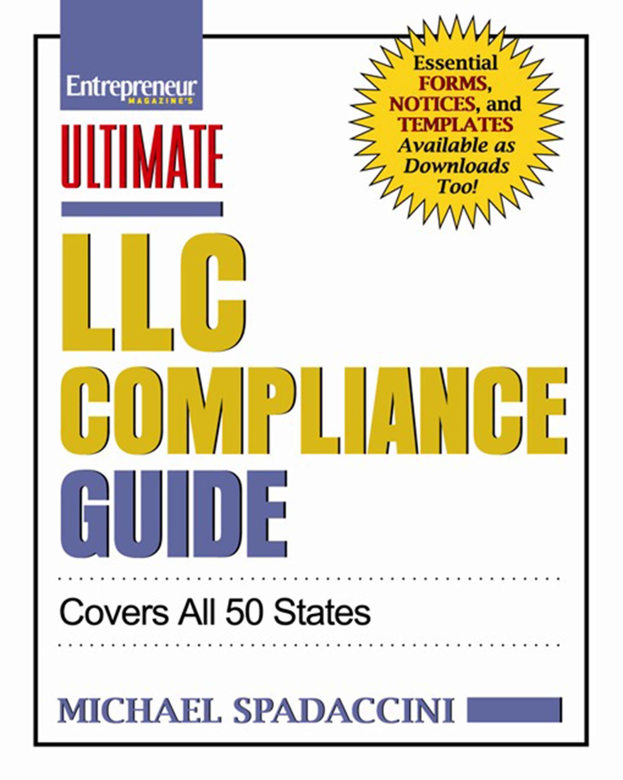 Vorderes Coverbild Ultimate LLC Compliance Guide