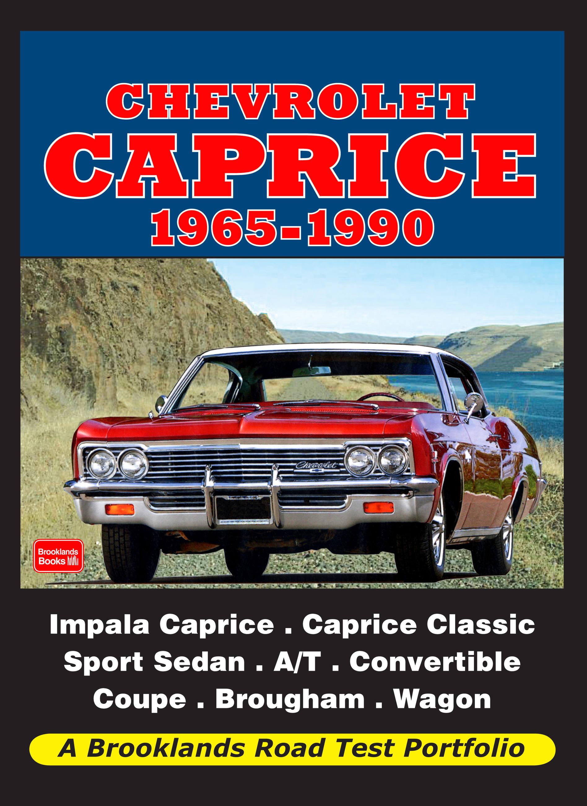 Vorderes Coverbild Chevrolet Caprice1965-1990 Road Test Portfolio
