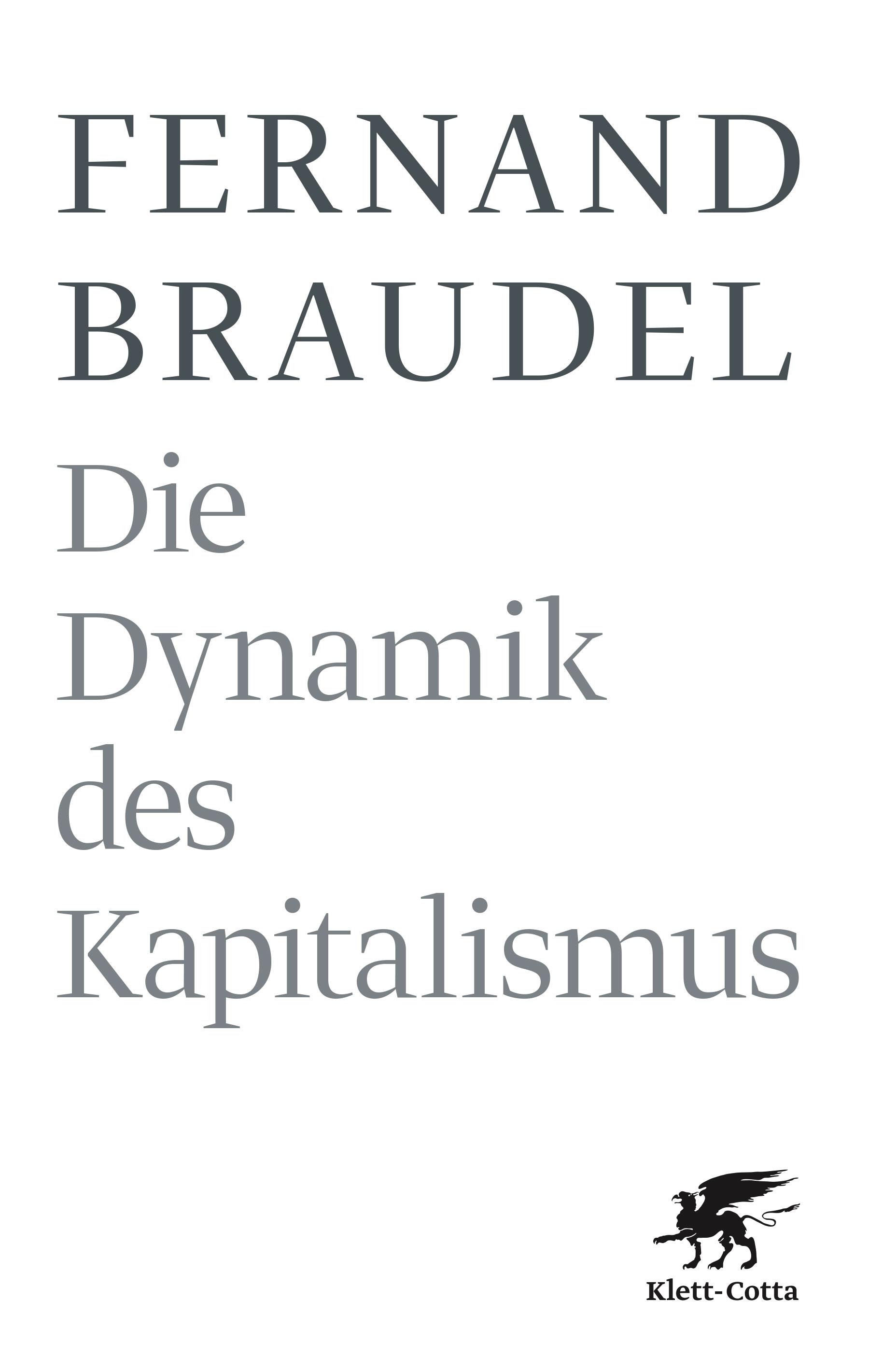 Vorderes Coverbild Die Dynamik des Kapitalismus