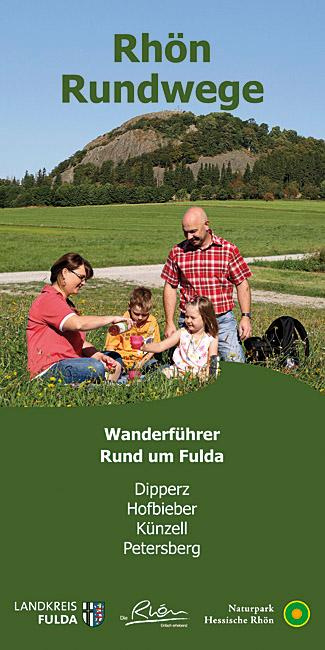 Vorderes Coverbild Rhön Rundweg Wanderführer Rund um Fulda