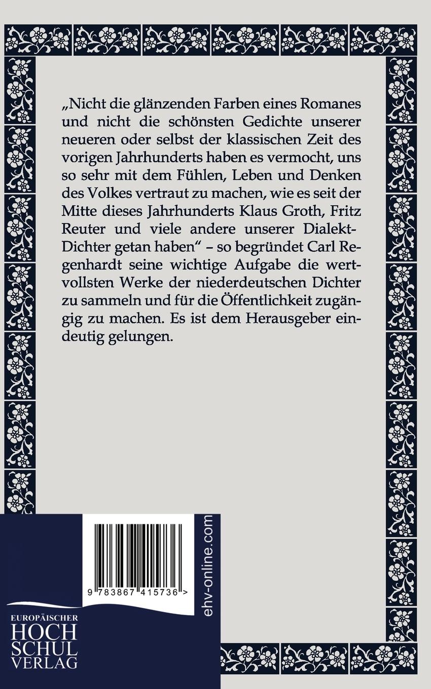 Rückseitencover Die deutschen Mundarten