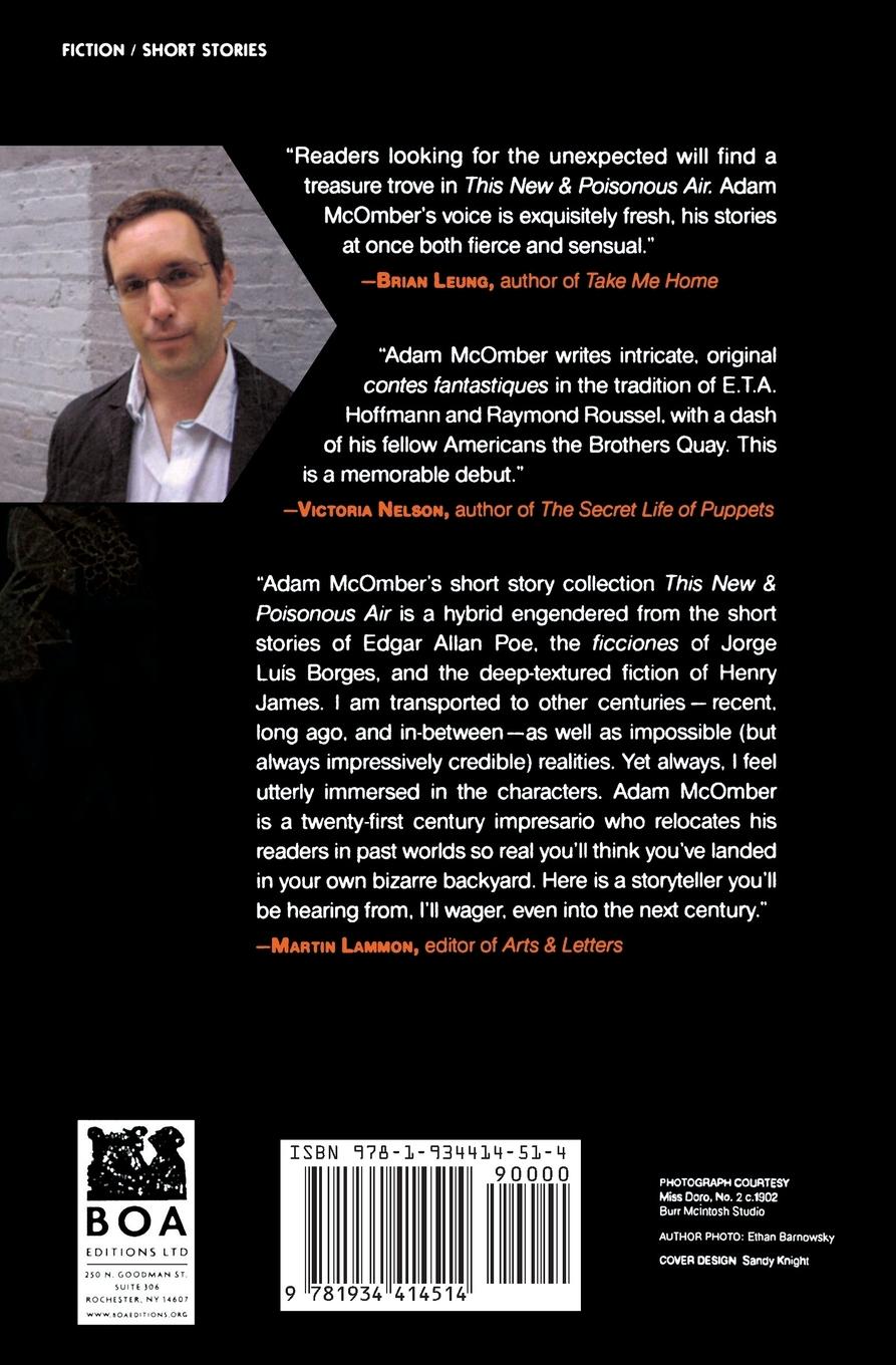 Rückseitencover This New & Poisonous Air