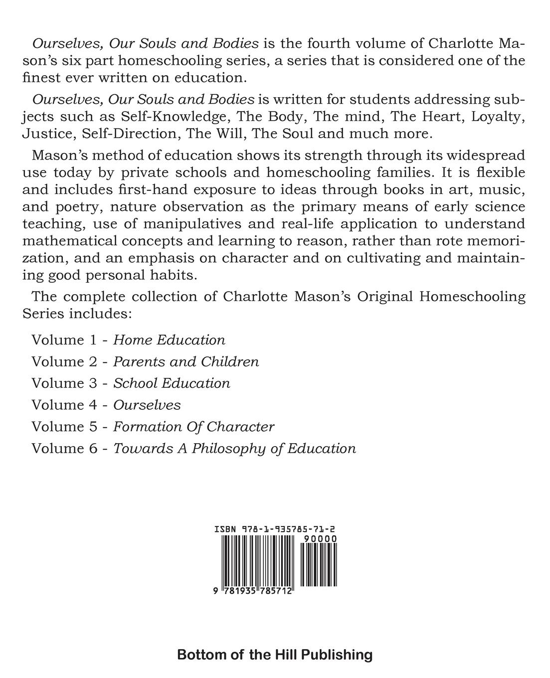 Rückseitencover Ourselves, Our Souls and Bodies