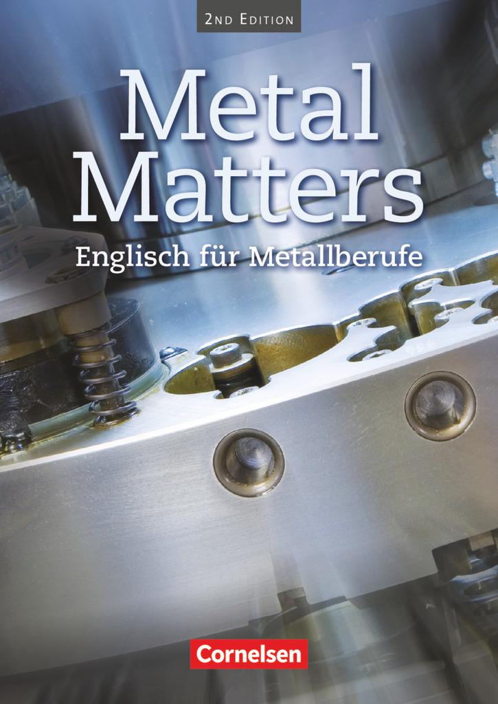 Vorderes Coverbild Metal Matters. Schülerbuch