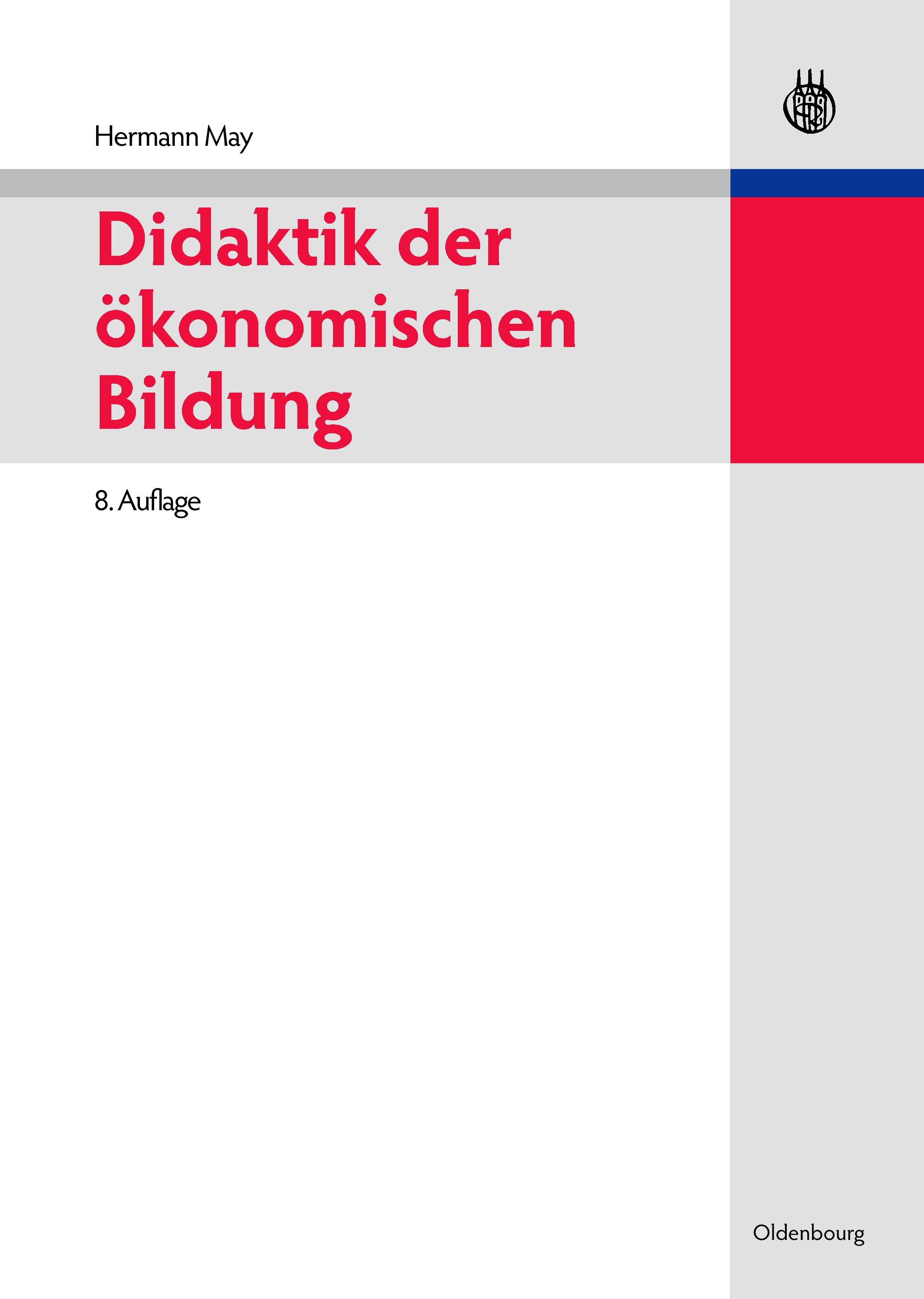 Vorderes Coverbild Didaktik der ökonomischen Bildung