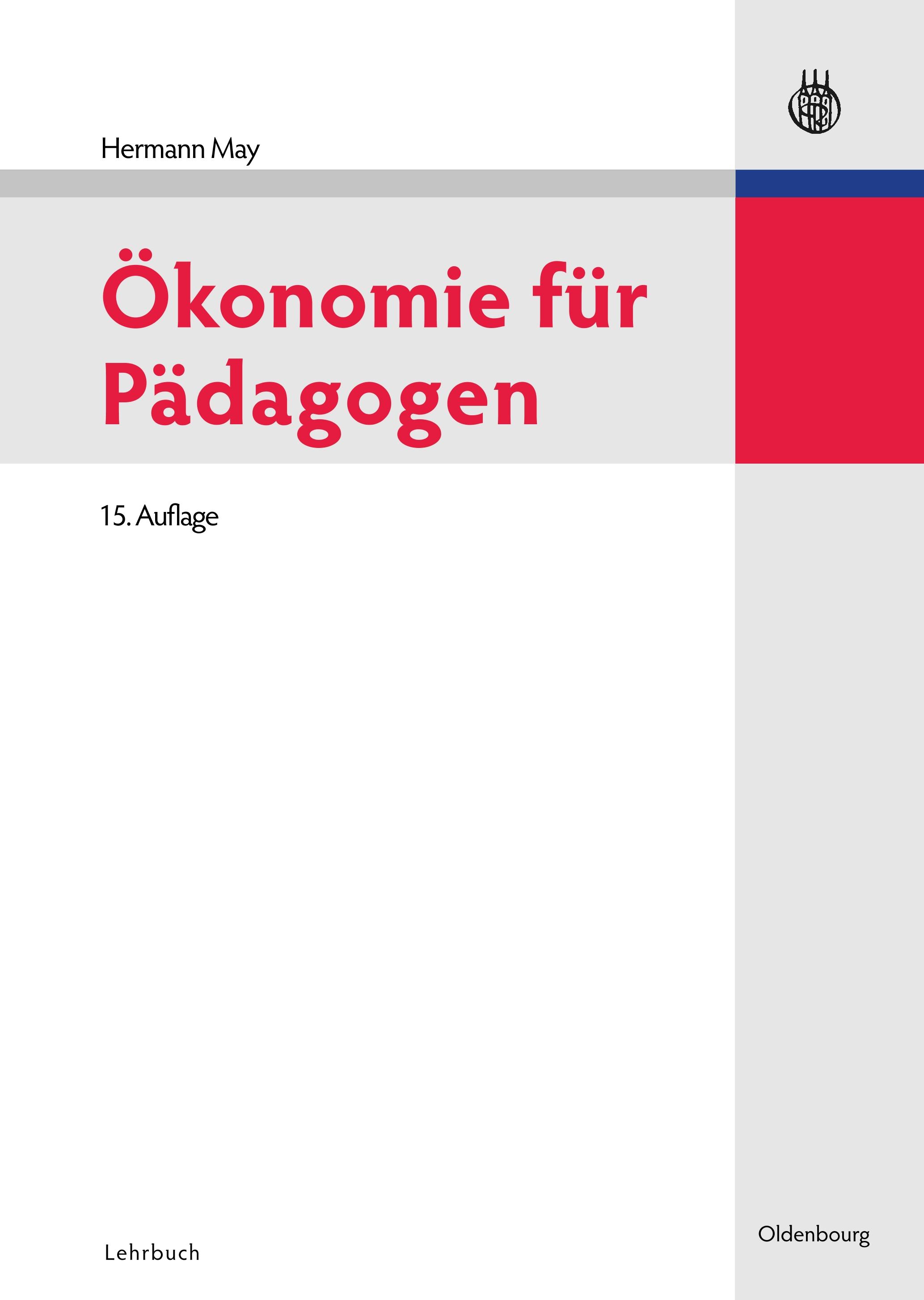 Vorderes Coverbild Ökonomie für Pädagogen