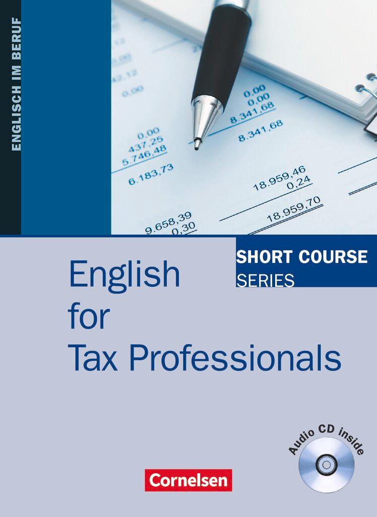 Vorderes Coverbild B1-B2 - English for Tax Professionals