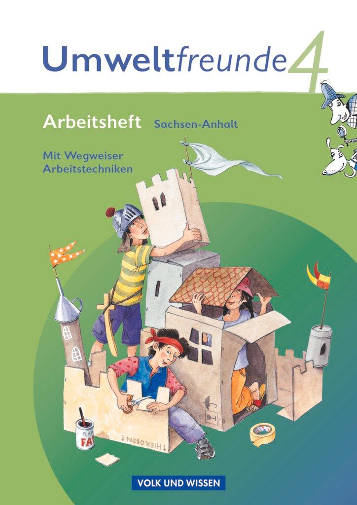 Vorderes Coverbild Umweltfreunde 4. Schuljahr. Arbeitsheft Sachsen-Anhalt
