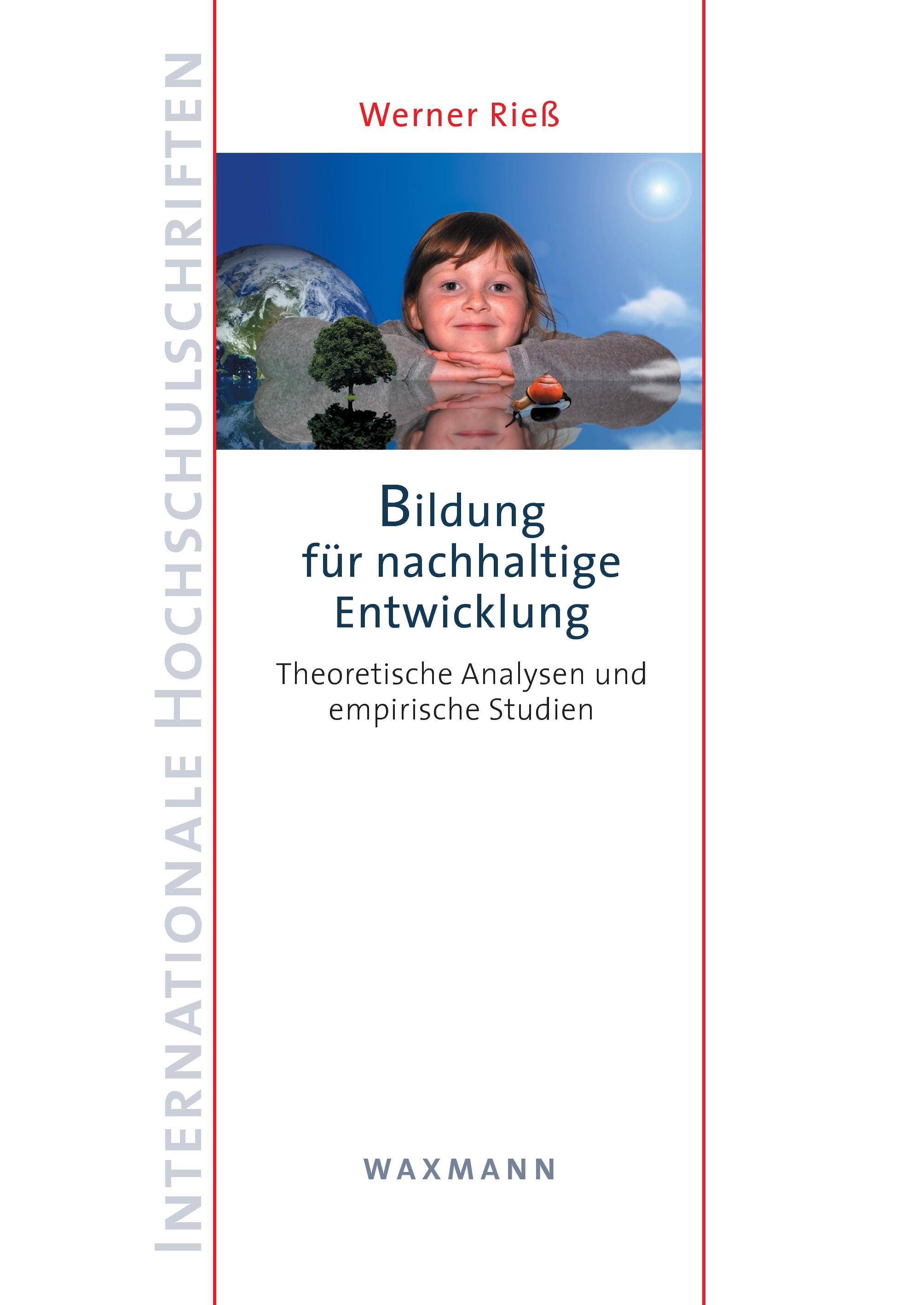 Vorderes Coverbild Bildung für nachhaltige Entwicklung