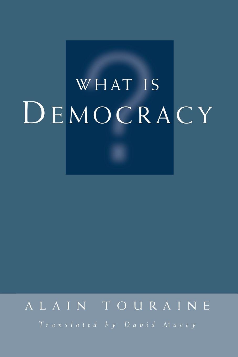 Vorderes Coverbild What Is Democracy?