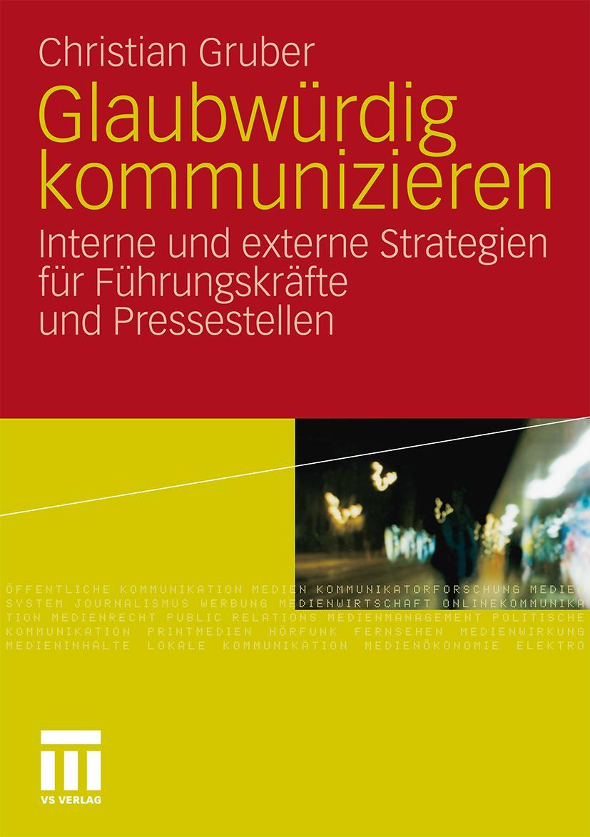 Vorderes Coverbild Glaubwürdig kommunizieren