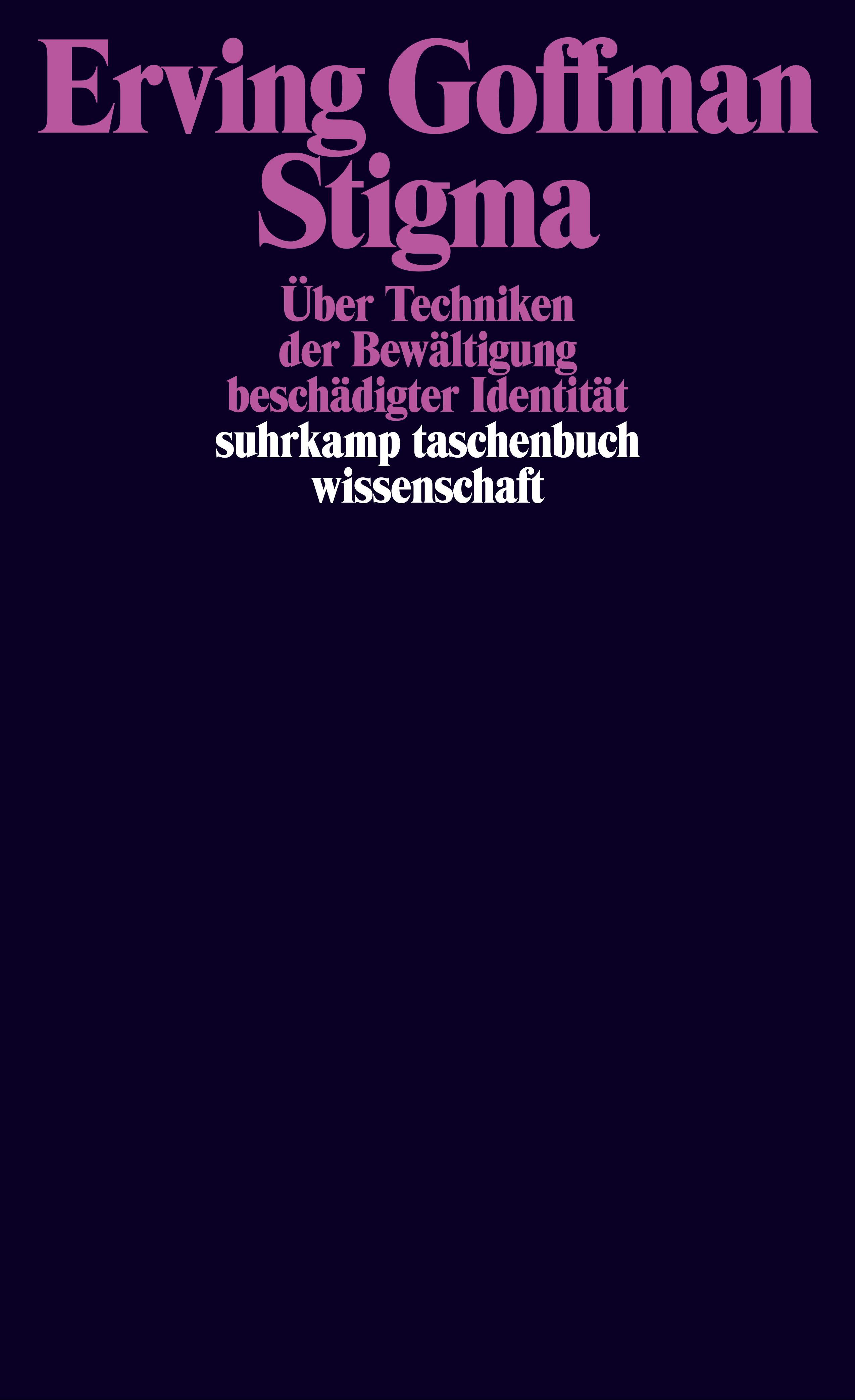Vorderes Coverbild Stigma