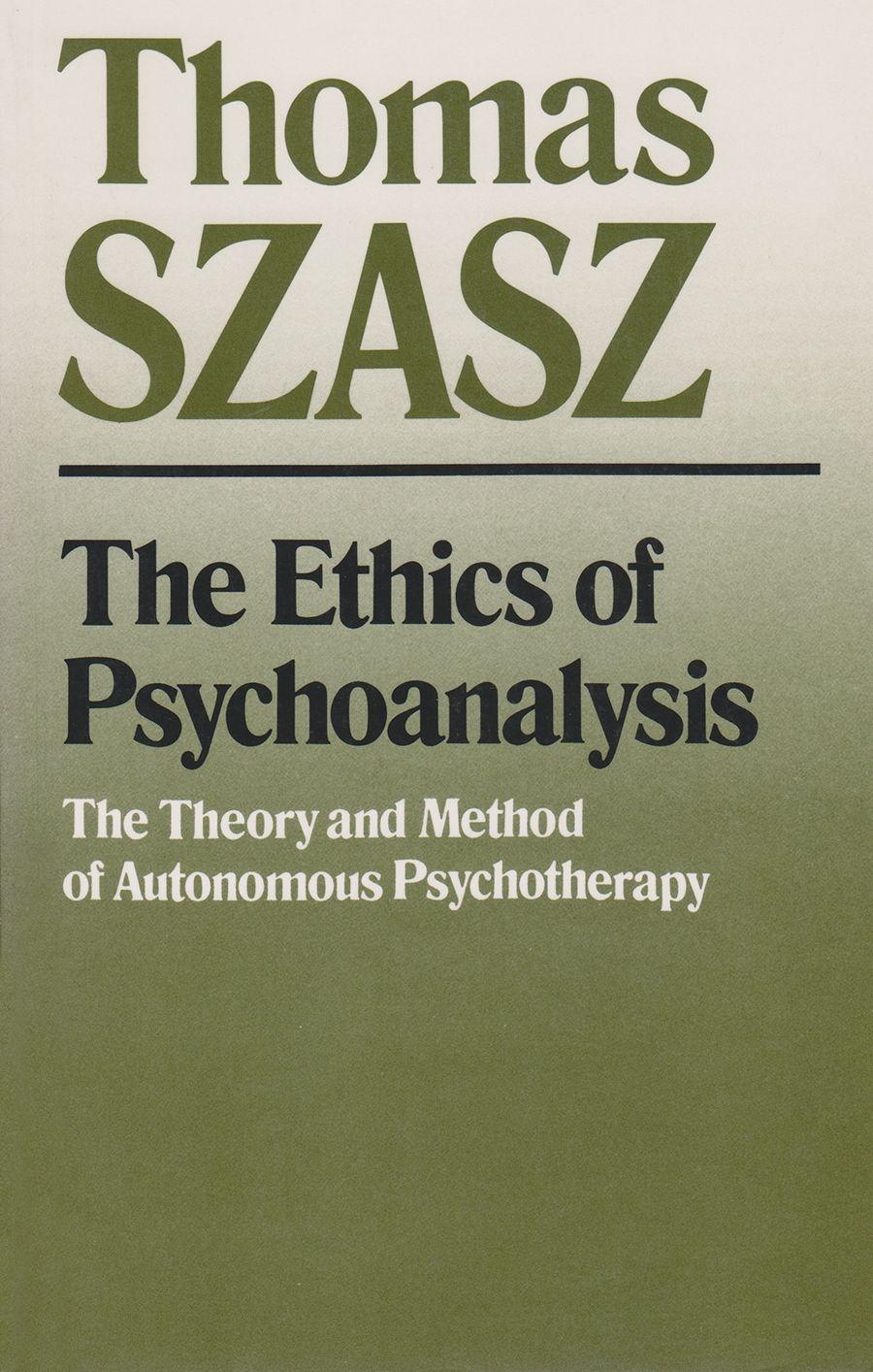 Vorderes Coverbild The Ethics of Psychoanalysis