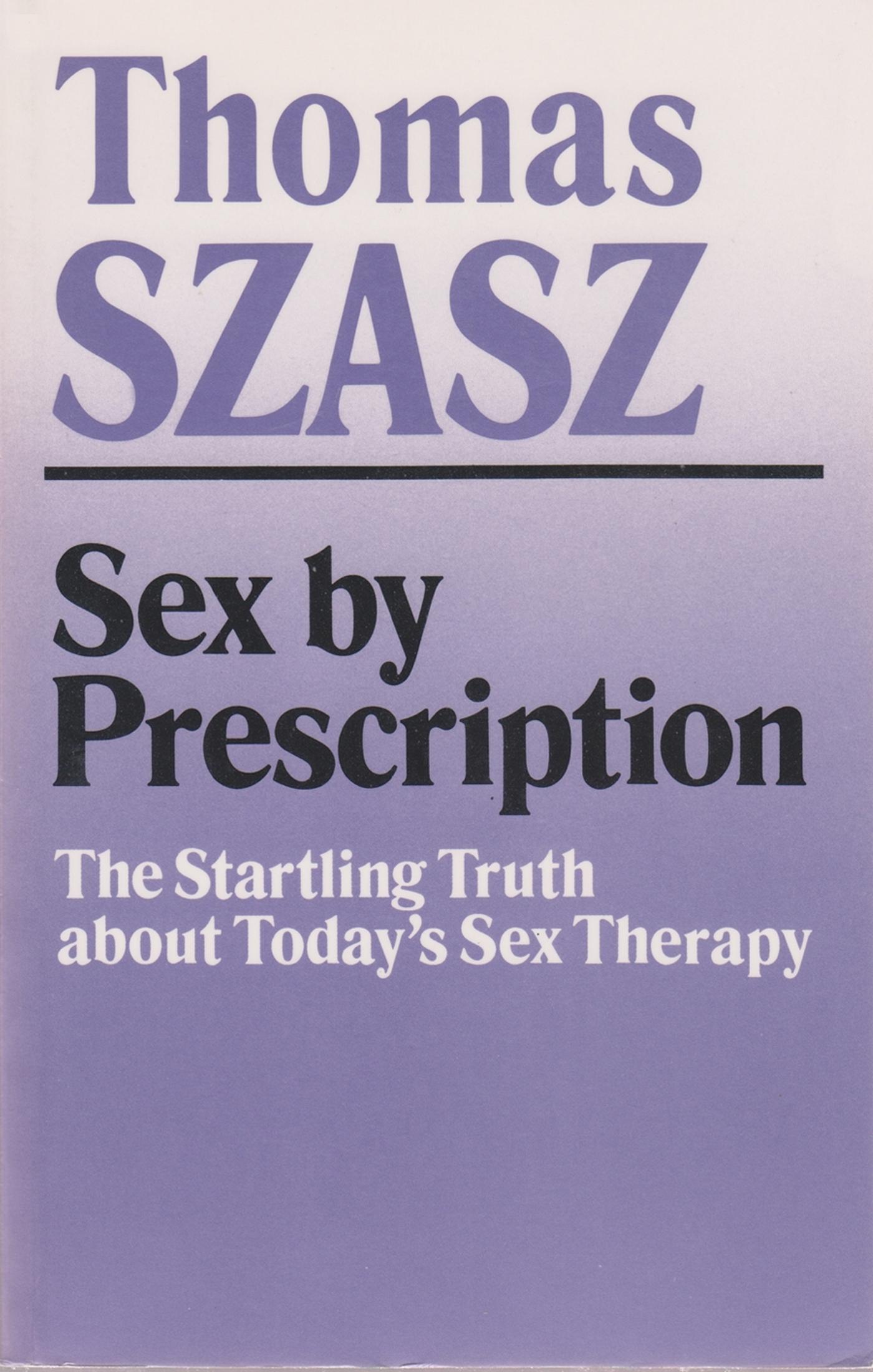Vorderes Coverbild Sex by Prescription