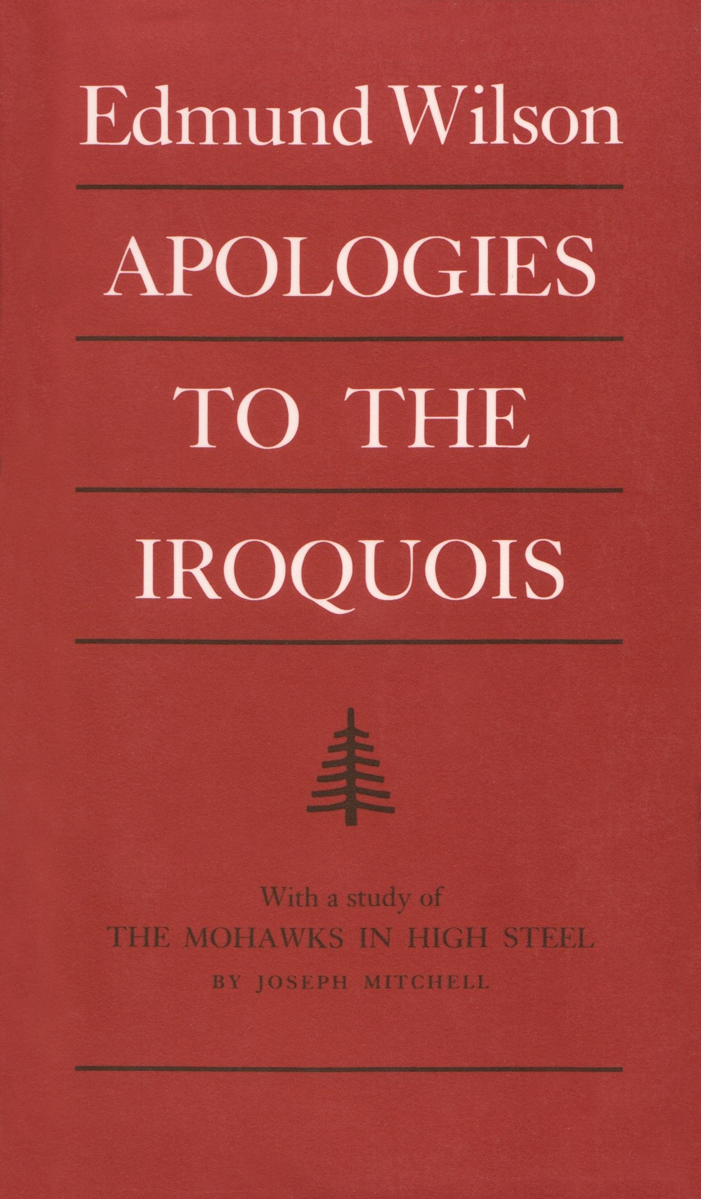 Vorderes Coverbild Apologies to the Iroquois