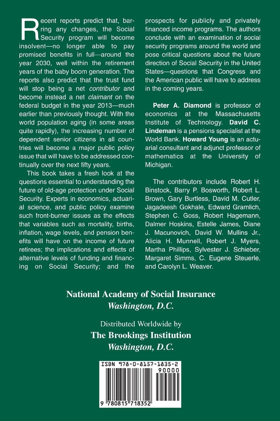 Rückseitencover Social Security