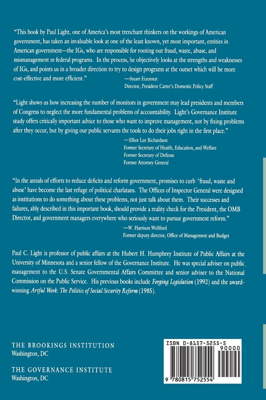 Rückseitencover Monitoring Government