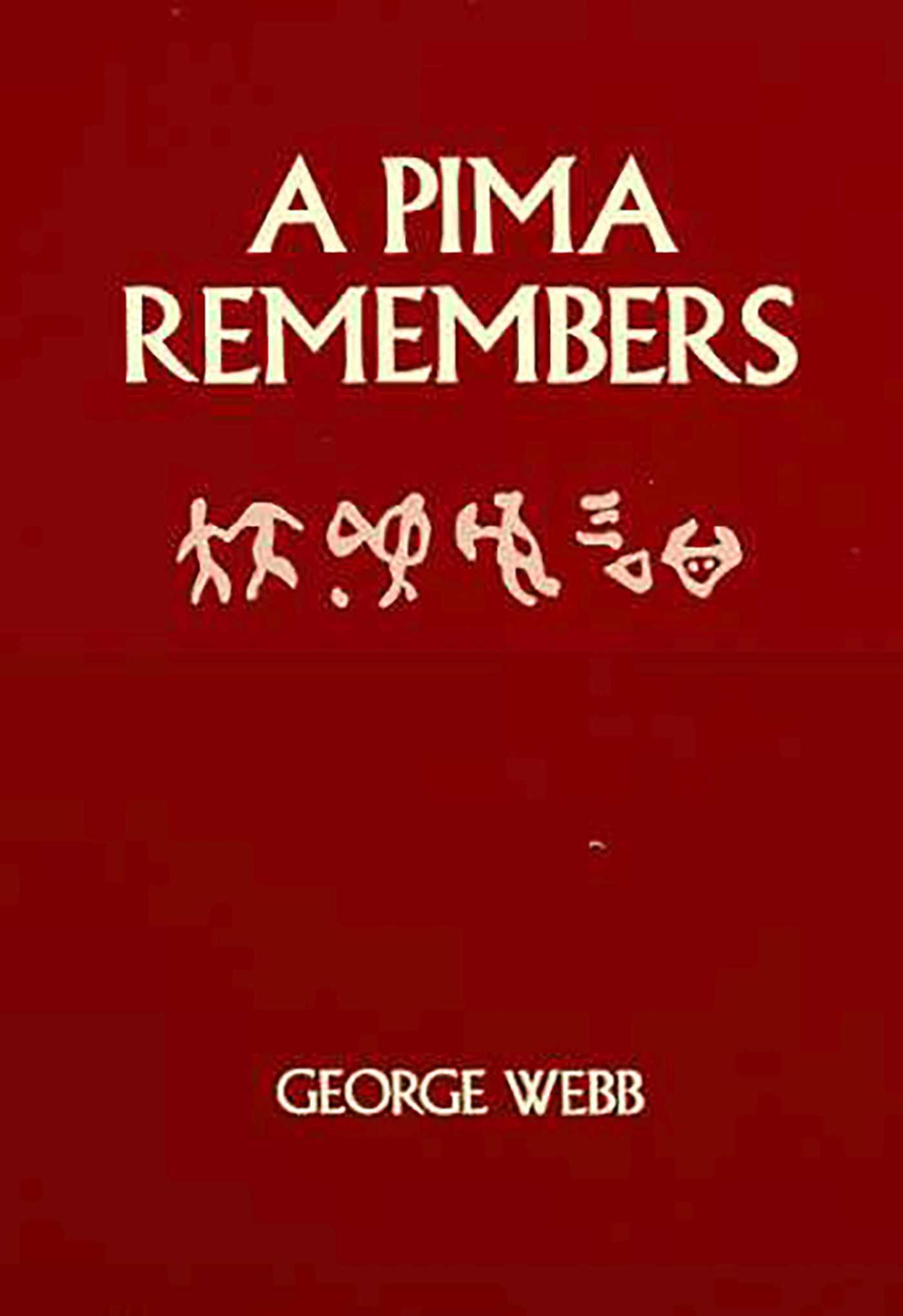 Vorderes Coverbild A Pima Remembers