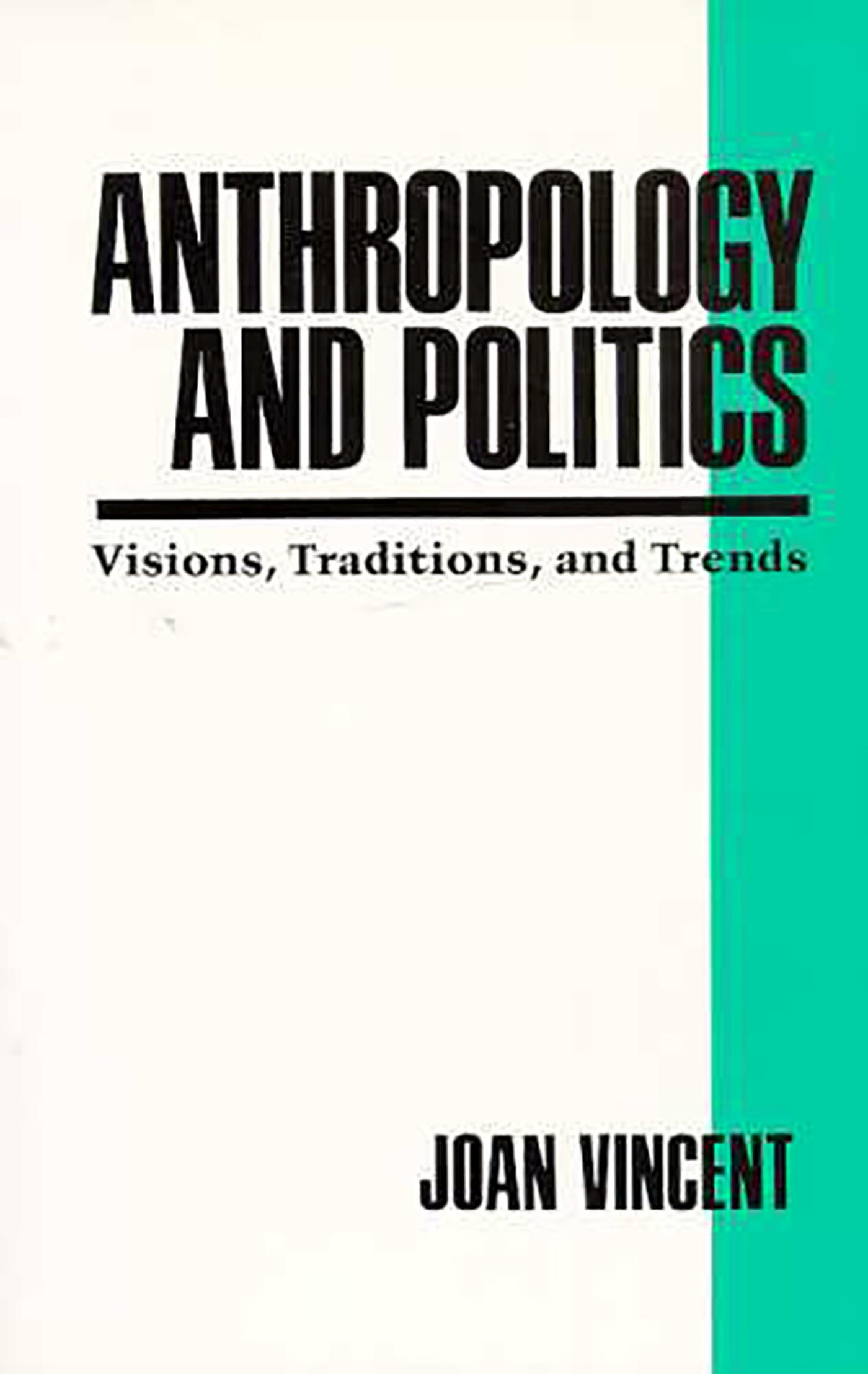 Vorderes Coverbild Anthropology and Politics