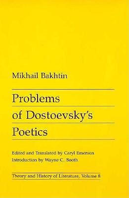 Vorderes Coverbild Problems of Dostoevsky's Poetics