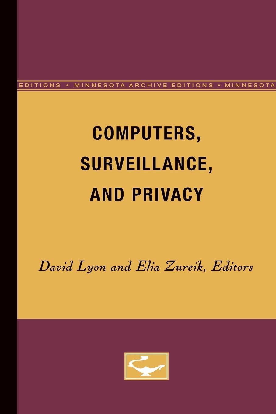 Vorderes Coverbild Computers, Surveillance, and Privacy