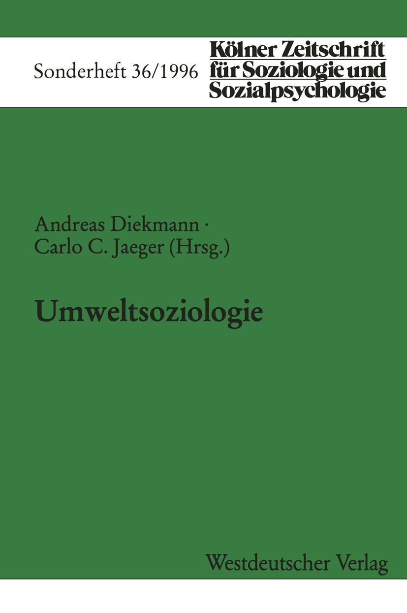 Vorderes Coverbild Umweltsoziologie