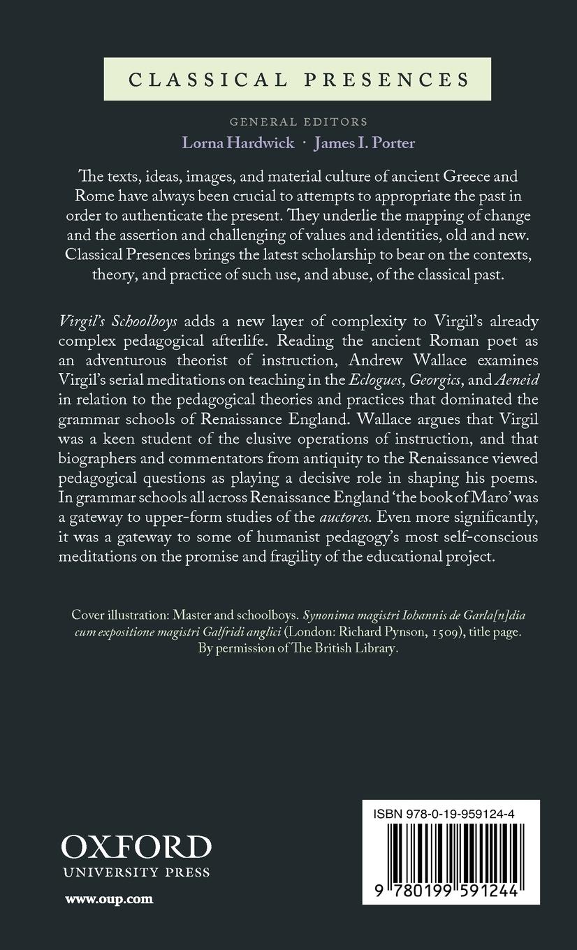 Rückseitencover Virgil's Schoolboys