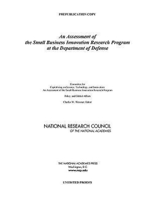 Vorderes Coverbild An Assessment of the Sbir Program at the Department of Defense