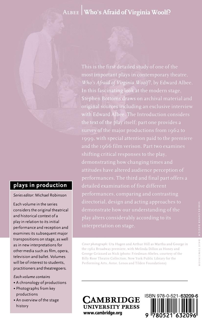 Rückseitencover Albee